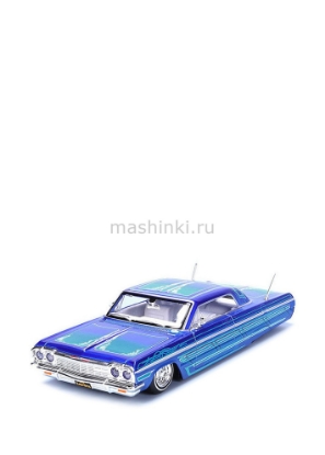 Изображение MAISTO 1/24 CHEVROLET Impala 1964 blue/синий