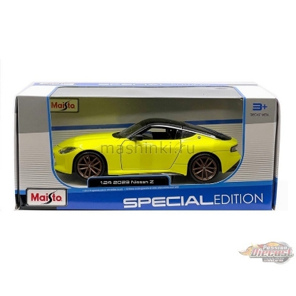 Изображение MAISTO 1/24 NISSAN Z 2023 yellow/желтый
