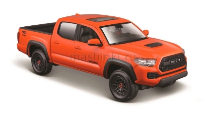 Изображение MAISTO 1/24 TOYOTA  Tacoma TRD TRO 2023 orange/оранжевый