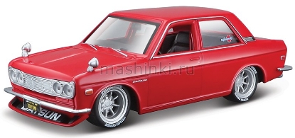 Изображение MAISTO KIT 1/24 DATSUN 510 1971 red/красный
