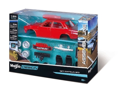 Изображение MAISTO KIT 1/24 DATSUN 510 1971 red/красный