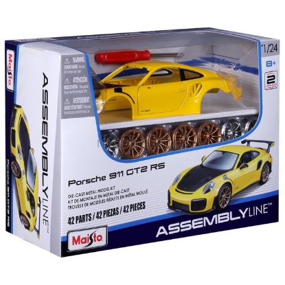 Изображение MAISTO KIT 1/24 PORSCHE 911 GT2 RS yellow/желтый