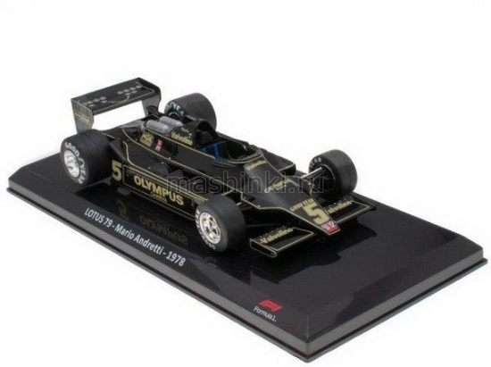 Изображение ALTAYA 1/24 LOTUS 79 №5 John Player Special M.Andretti Чемпион мира 1978