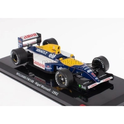 Изображение ALTAYA 1/24 WILLIAMS RENAULT FW14B №5 Canon Williams Team Nigel Mansell Чемпион мира 1992