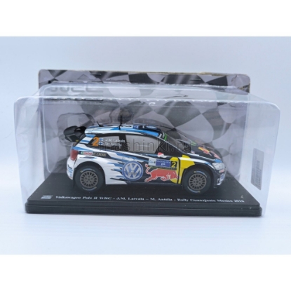 Изображение ALTAYA 1/24 VW Polo R WRC №2 Volkswagen Motorsport Latvala/Anttila Winner Rally Mexico 2016