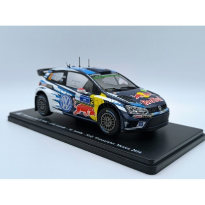 Изображение ALTAYA 1/24 VW Polo R WRC №2 Volkswagen Motorsport Latvala/Anttila Winner Rally Mexico 2016