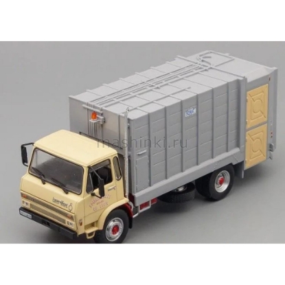 Изображение ALTAYA 1/43 BERLIET GC190BN мусоровоз Semat 1982 grey/biege