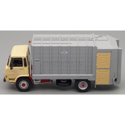 Изображение ALTAYA 1/43 BERLIET GC190BN мусоровоз Semat 1982 grey/biege