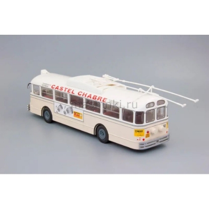 Изображение ALTAYA 1/43 CHAUSSON VBC-APURMTT FRANCE троллейбус 1963 biege/white