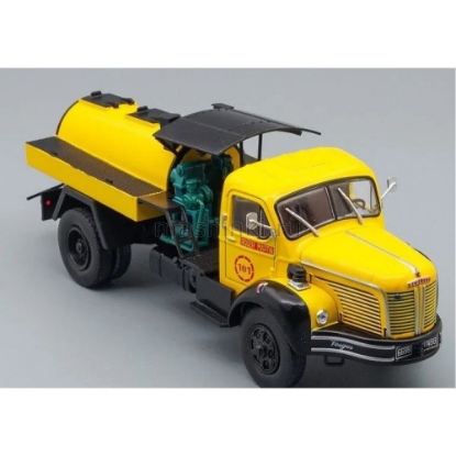 Изображение ALTAYA 1/43 BERLIET GLM 10 R malaxeur a asphalte Roger Martin 1957 yellow