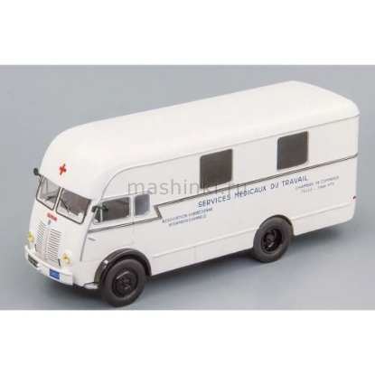 Изображение ALTAYA 1/43 BERLIET GLA 5R Service Medicaux du Travail (медпомощь) 1961