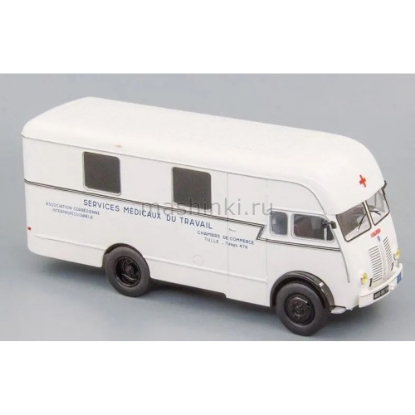 Изображение ALTAYA 1/43 BERLIET GLA 5R Service Medicaux du Travail (медпомощь) 1961