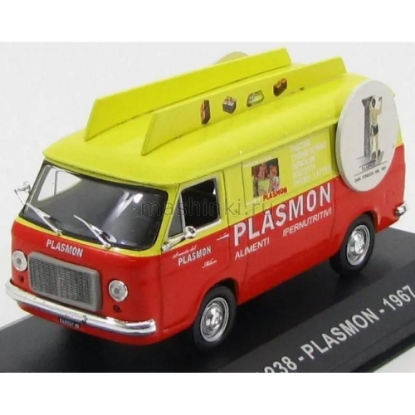 Изображение ALTAYA 1/43 FIAT 238 PLASMON 1967 микроавтобус yellow-orange