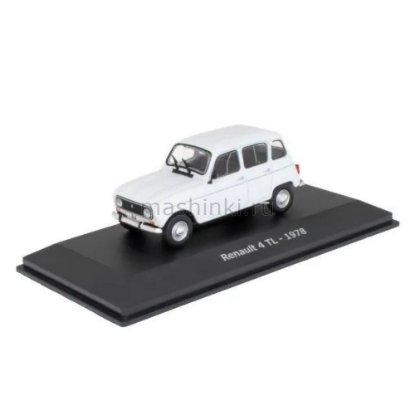 Изображение ALTAYA 1/43 RENAULT 4 TL 1978 white