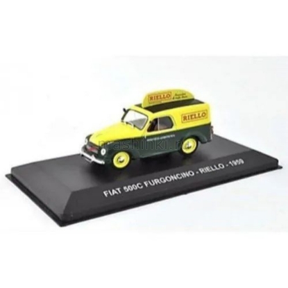 Изображение ALTAYA 1/43 FIAT 500 C Furgoncino RIELLO 1959 yellow/green