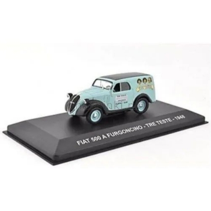 Изображение ALTAYA 1/43 FIAT 500 A Furgoncino TRE TESTE 1948 light blue/black