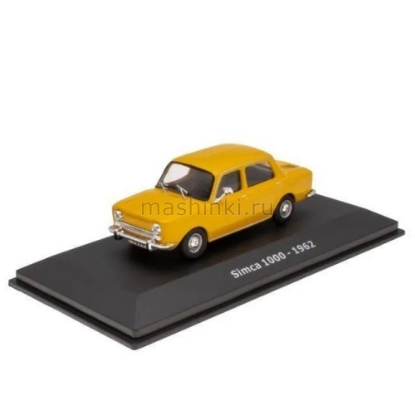Изображение ALTAYA 1/43 SIMCA 1000 1962 yellow