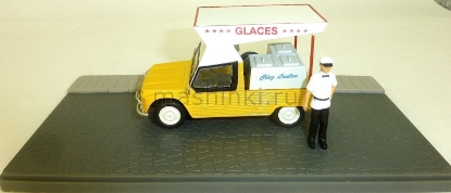 Изображение ATLAS 1/43 CITROEN Mehari Chez Loulou 1970 yellow/white