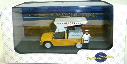 Изображение ATLAS 1/43 CITROEN Mehari Chez Loulou 1970 yellow/white