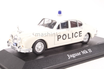 Изображение ATLAS 1/43 JAGUAR MkII Bedfordshire Police 1961 beige