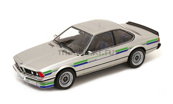 Изображение MODELCAR 1/18 BMW Alpina B7 Turbo (E24) 1980 silver/decorated