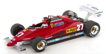 Изображение MODELCAR 1/18 FERRARI 126 C2 №27 Scuderia Ferrari G.Villeneuve Belgian GP 1982