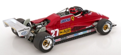 Изображение MODELCAR 1/18 FERRARI 126 C2 №27 Scuderia Ferrari G.Villeneuve Belgian GP 1982
