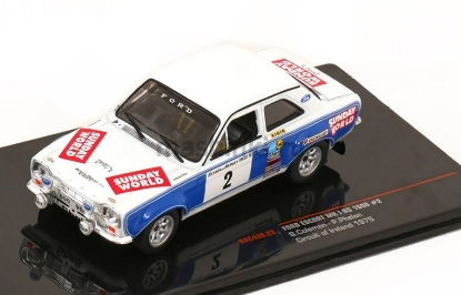 Изображение IXO 1/43 FORD Escort RS 1600 Mk1 №2 Ford Motor Co. Ltd. Coleman/Phelan победитель Rally Circuit of Ireland 1975