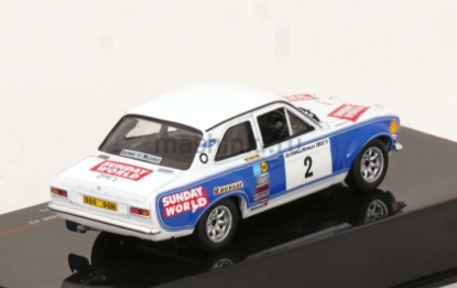 Изображение IXO 1/43 FORD Escort RS 1600 Mk1 №2 Ford Motor Co. Ltd. Coleman/Phelan победитель Rally Circuit of Ireland 1975