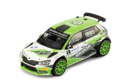 Изображение IXO 1/43 SKODA Fabia RS Rally2 Evo №1 Skoda Motorsport Kopecky/Hlousek победитель Rally Bohemia 2021
