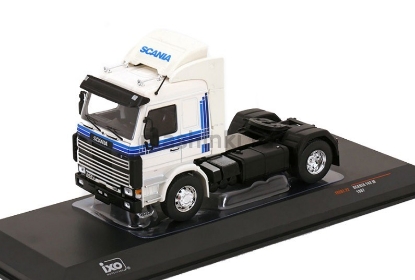 Изображение IXO 1/43 Седельный тягач SCANIA 143 M 1987 white/blue