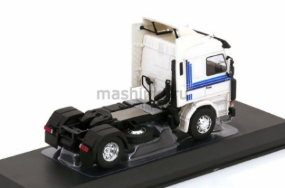 Изображение IXO 1/43 Седельный тягач SCANIA 143 M 1987 white/blue