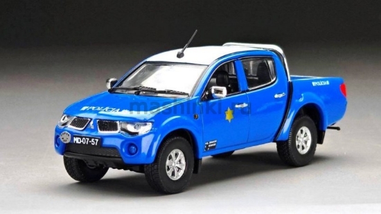 Изображение VITESSE 1/43 MITSUBISHI L200 4WD пикап Macau Police Department (полиция Макао) 2020