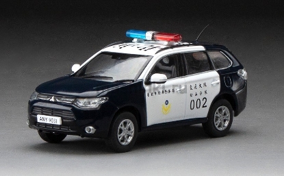 Изображение VITESSE 1/43 MITSUBISHI Outlander III Taipei City Police Department (полиция Тайбэя) 2020