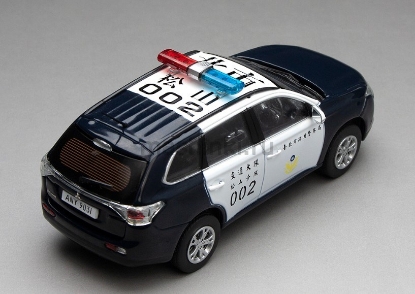 Изображение VITESSE 1/43 MITSUBISHI Outlander III Taipei City Police Department (полиция Тайбэя) 2020
