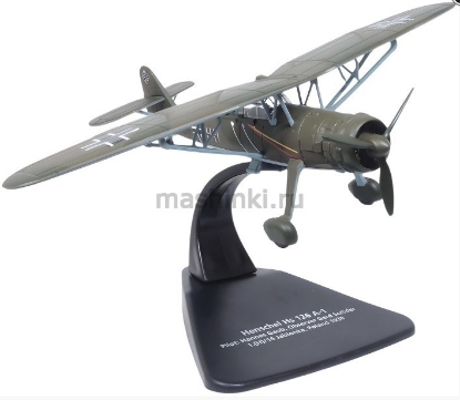 Изображение OXFORD 1/72 Самолет HENSCHEL HS 126 A-1 H.Gaub/G.Schoder Luftwaffe Польша 1939