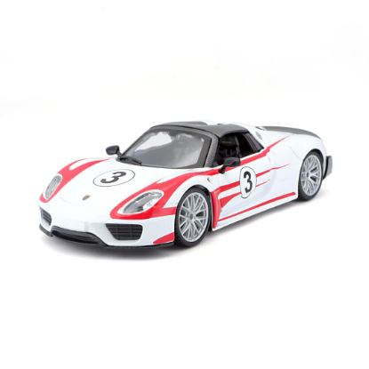 Изображение BBURAGO 1/24 PORSCHE 918 Spyder white/белый