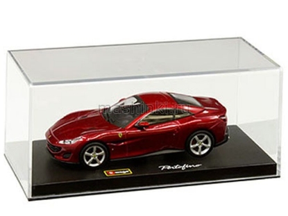 Изображение BBURAGO 1/43 FERRARI Portofino met red/металл. красный