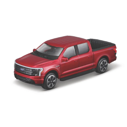 Изображение BBURAGO 1/43 FORD F-150 Lightning 2022 mett. dark red