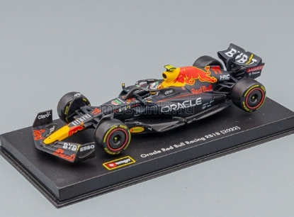 Изображение BBURAGO 1/43 HONDA Red Bull RB18 №11 Red Bull Racing фигурка пилота S.Perez Formula 1 2022
