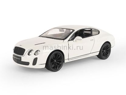 Изображение WELLY 1/24 BENTLEY Continental Supersports white/белый