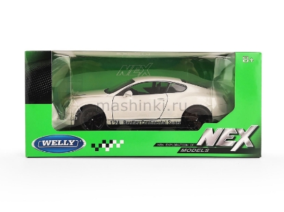 Изображение WELLY 1/24 BENTLEY Continental Supersports white/белый