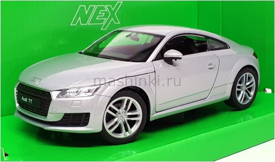 Изображение WELLY 1/24 AUDI TT coupe 2014 grey/серый