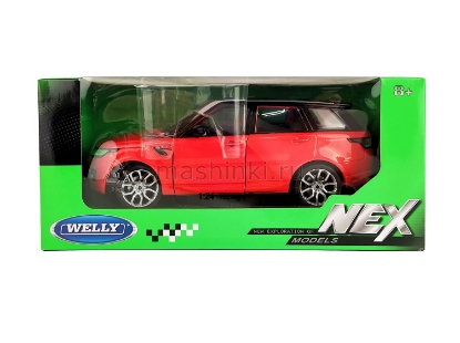 Изображение WELLY 1/24 LAND ROVER Range Rover Sport orange/оранжевый