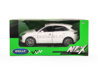 Изображение WELLY 1/24 PORSCHE Cayenne Turbo white/белый