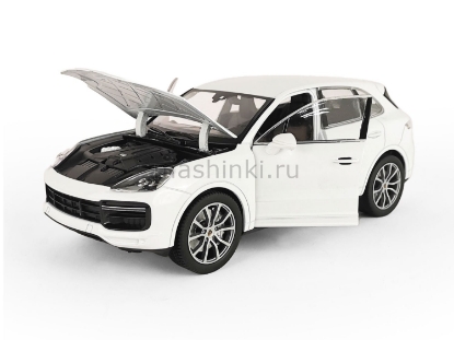 Изображение WELLY 1/24 PORSCHE Cayenne Turbo white/белый