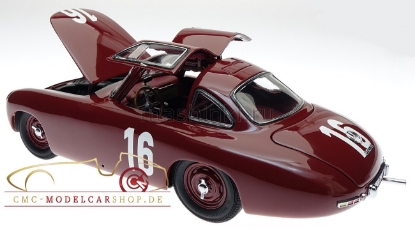 Изображение CMC 1/18 MERCEDES-BENZ 300 SL Großer Preis von Bern №16 1952 red