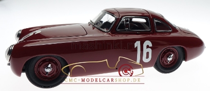 Изображение CMC 1/18 MERCEDES-BENZ 300 SL Großer Preis von Bern №16 1952 red