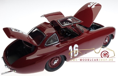 Изображение CMC 1/18 MERCEDES-BENZ 300 SL Großer Preis von Bern №16 1952 red