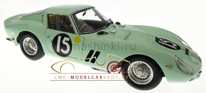 Изображение CMC 1/18 FERRARI 250 GTO №15 RHD Ch. №3505 Stirling Moss (тираж 2200 шт)